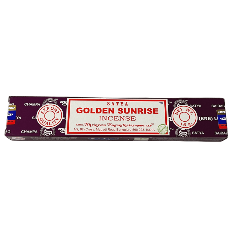 4025 Golden Sunrise Satya røgelsespinde
