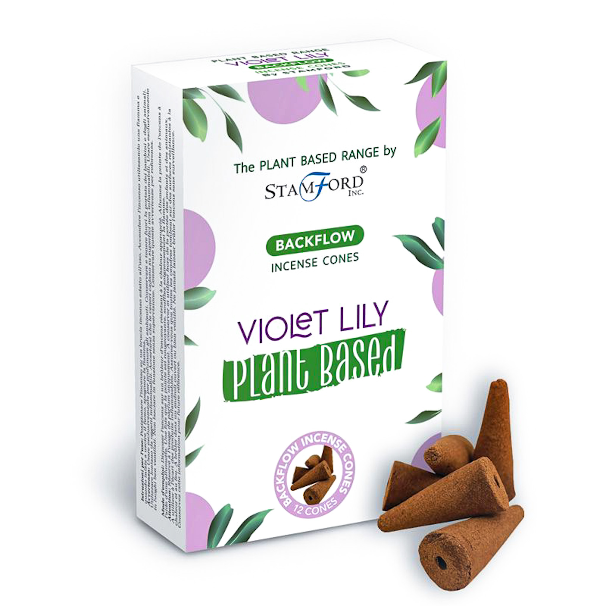 4817 Violet Lily backflow røgelseskegler