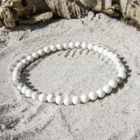 Howlit armbånd 4 mm