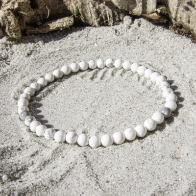 Howlit armbånd 4 mm