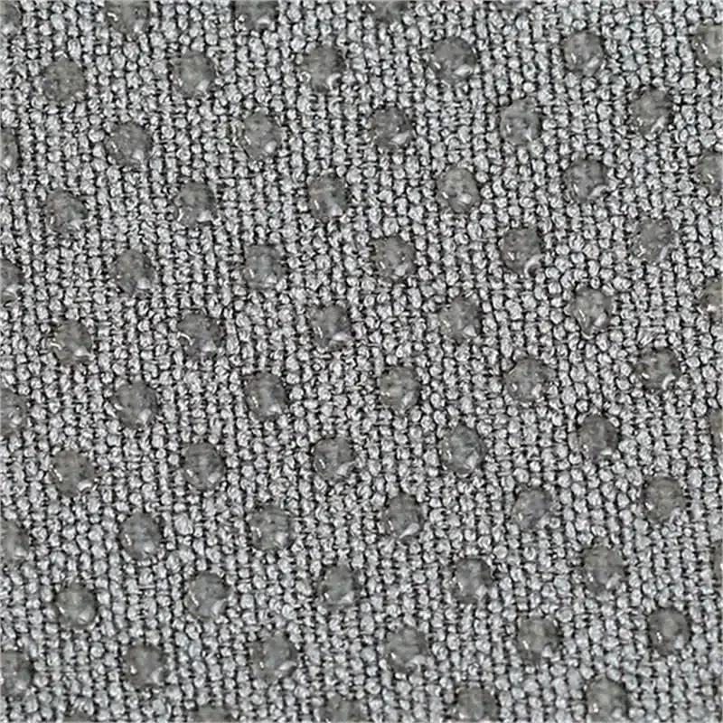 Yogi & Yogini yoga håndklæde med silikonedutter | Grå | 183x65