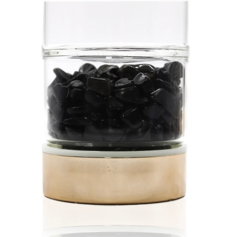Onyx | Drikkeflaske med krystaller | Varm & Kold | 500 ml. - Image 2