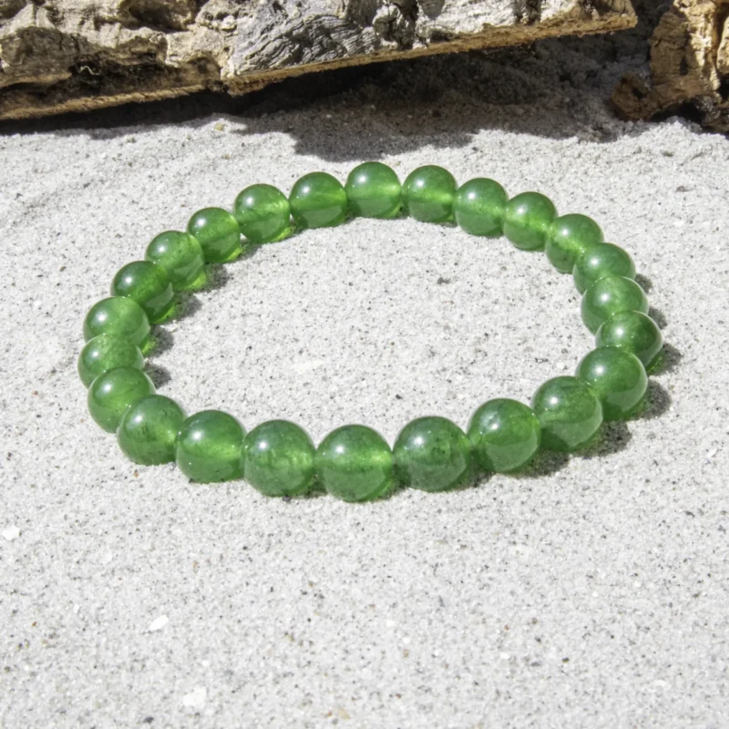 8 mm Nefrit Jade armbånd