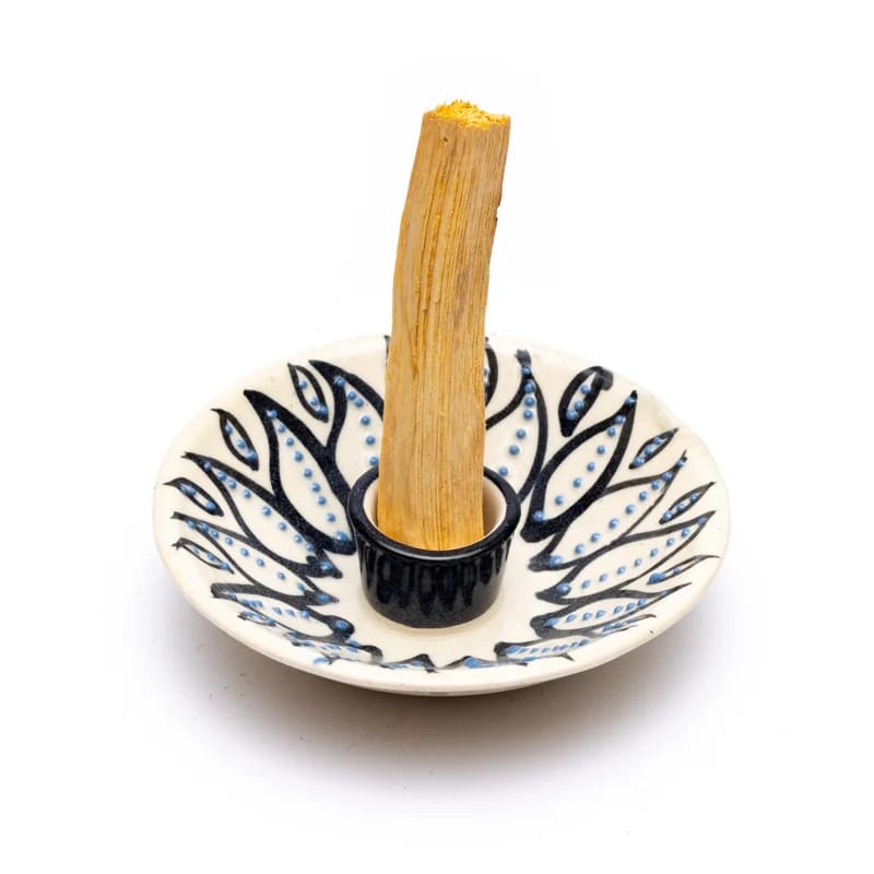 Palo Santo holder blå