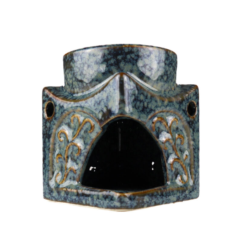 House of Buddha | Støv Blå | Oliebrænder Til Æterisk Olie & Duftvoks - Image 3