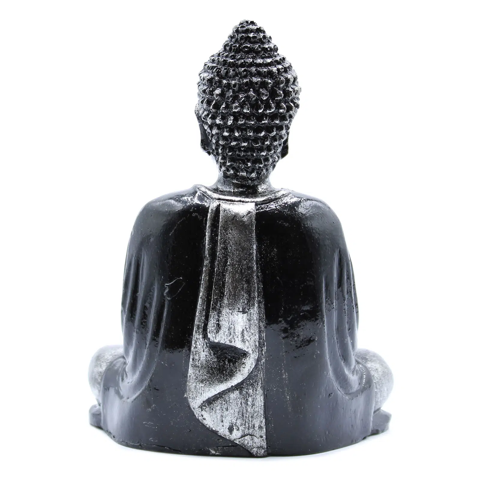 Mediterende Buddha | Figur | 15 x 12 cm. - Billede 4