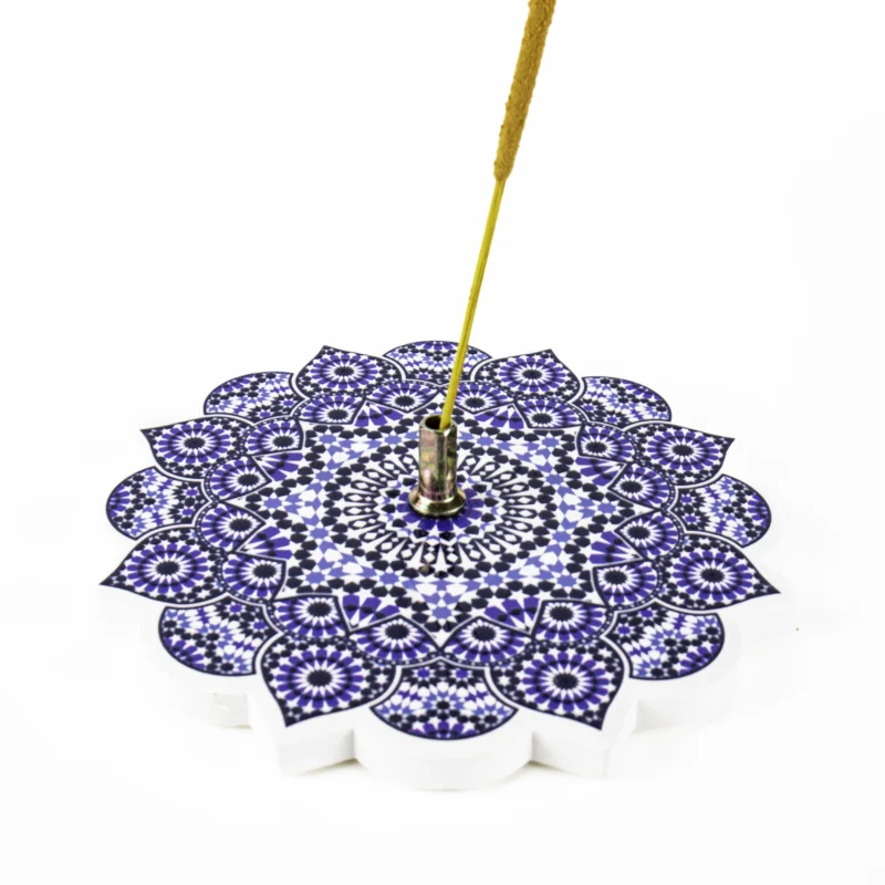 Blå Mandala | Marrokansk Røgelsesholder - Image 3