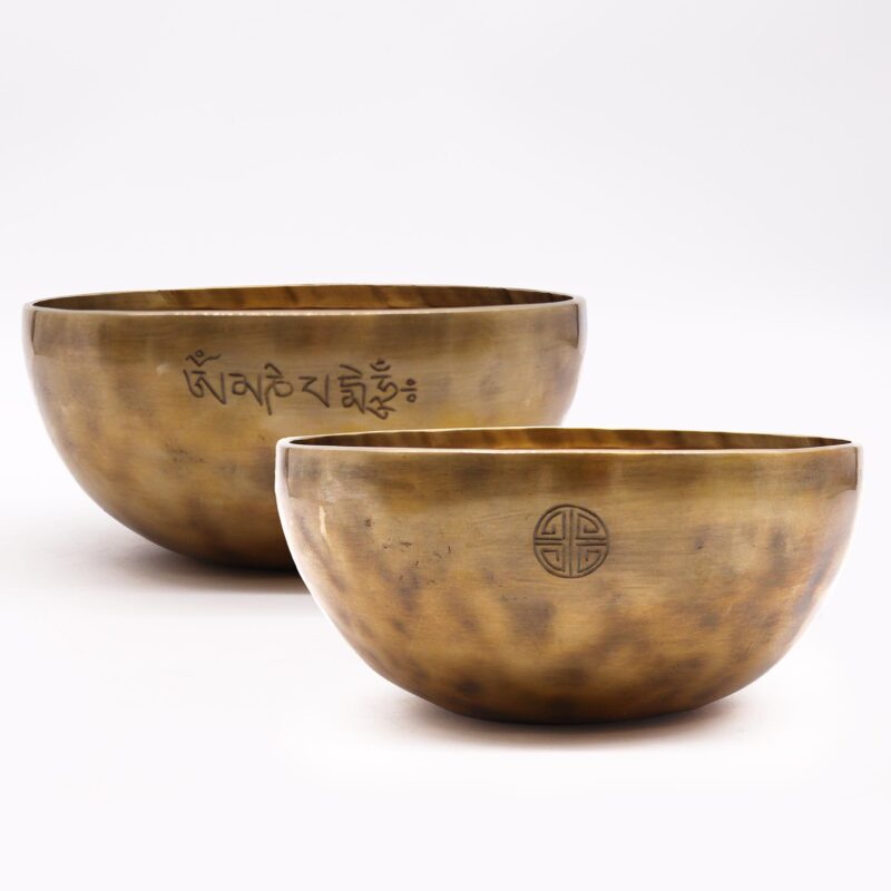Moon | Klangskål | 22 x 9,5 cm | 1200 g. | Messing,Kobber,Bronze,Jern,Sølv - Image 4