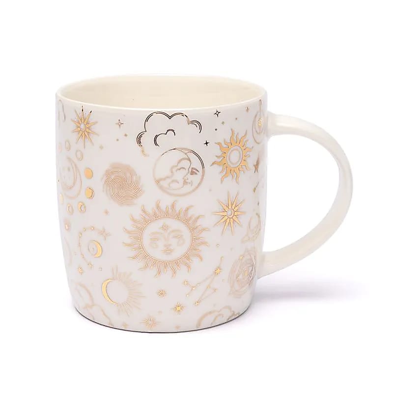 Astrologi | Te Kop | Te Krus | Med Rustfrit Stål Te Si | 400 ml