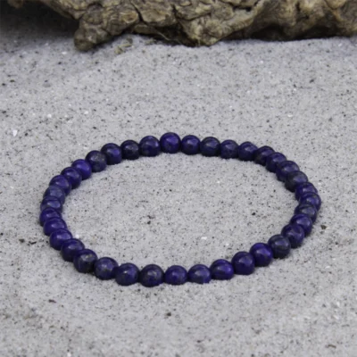 Lapis Lazuli | Armbånd | 4 mm. | 15 cm. | Til Børn