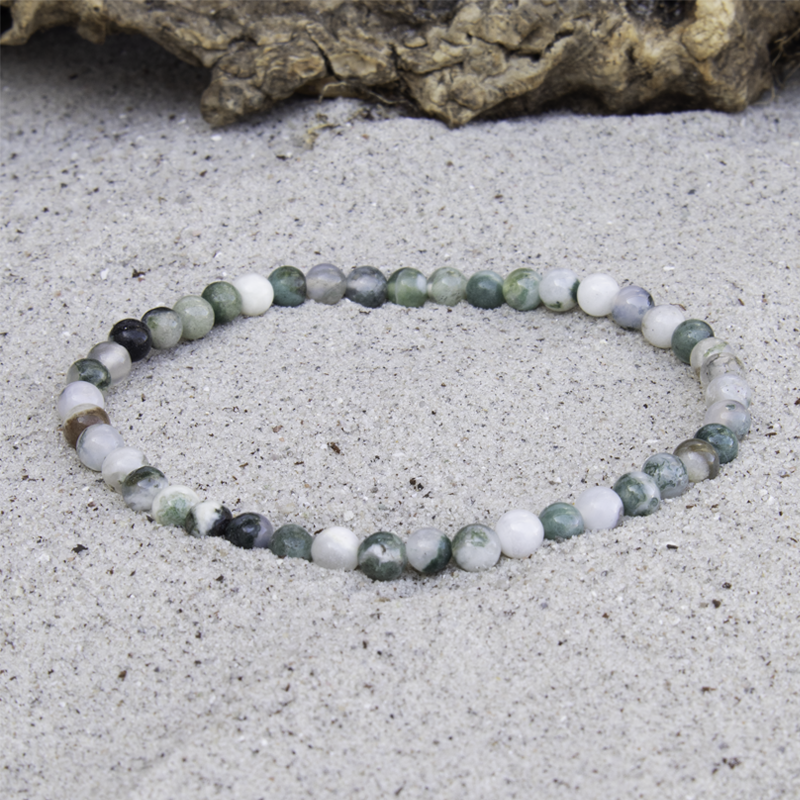 Træaget armbånd 4mm