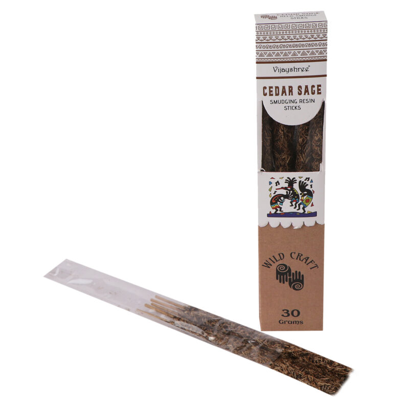 cedar cedertræ resin smudge røgelsespinde