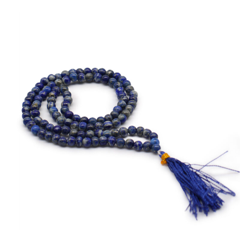 lapis lazuli krystal mala