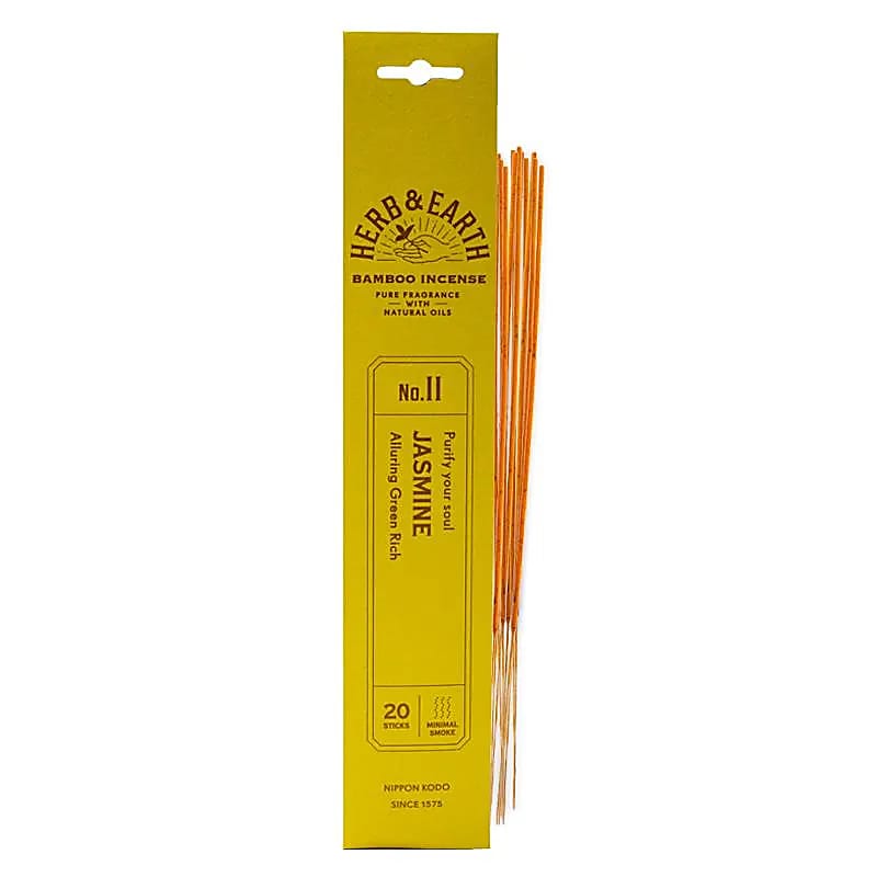 jasmin herb & earth nippon kodo røgelsespinde