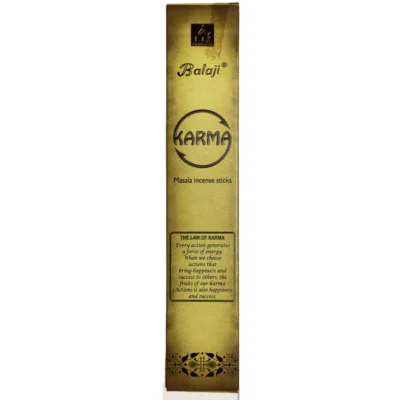 karma røgelsespinde fra Balaji