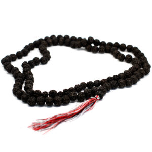 Rudraksha frø mala