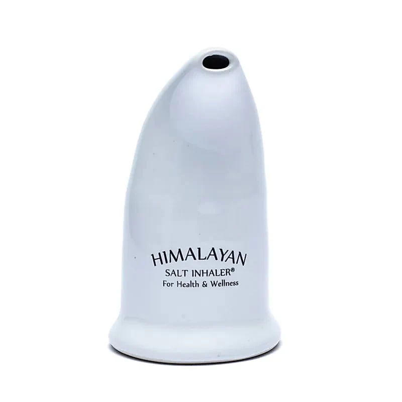salt inhaler i hvid keramik