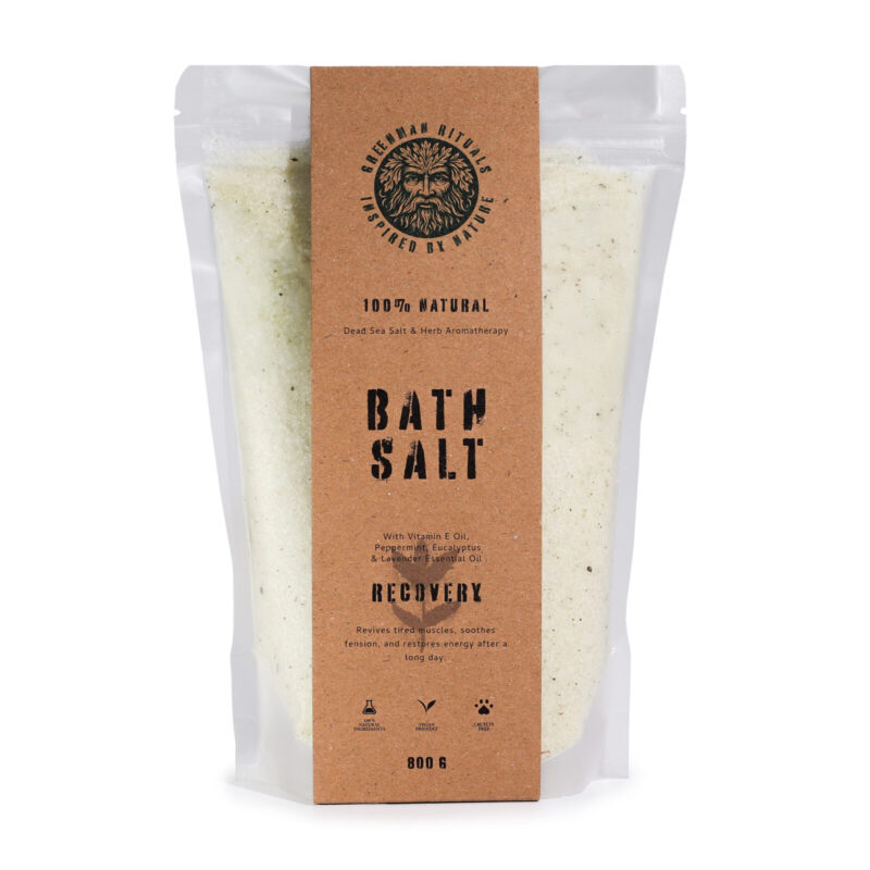 Recovery | Menthol | Badesalt | Greenman Rituals | 800 gram