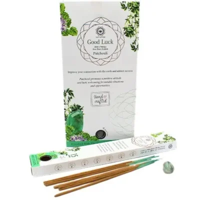 patchouli grøn aventurin røgelsespinde