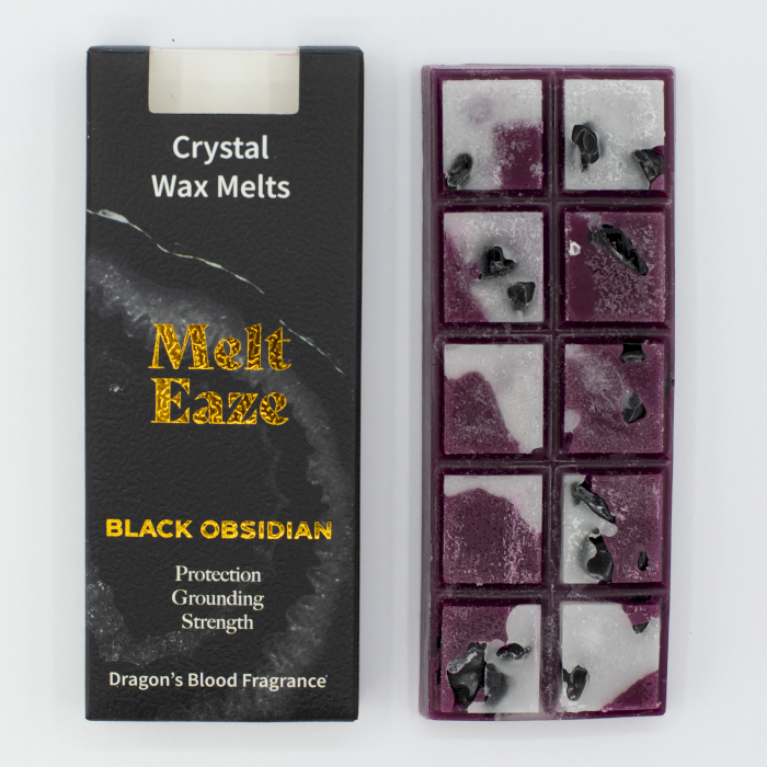 sort obsidian dragons blood krystal wax melts
