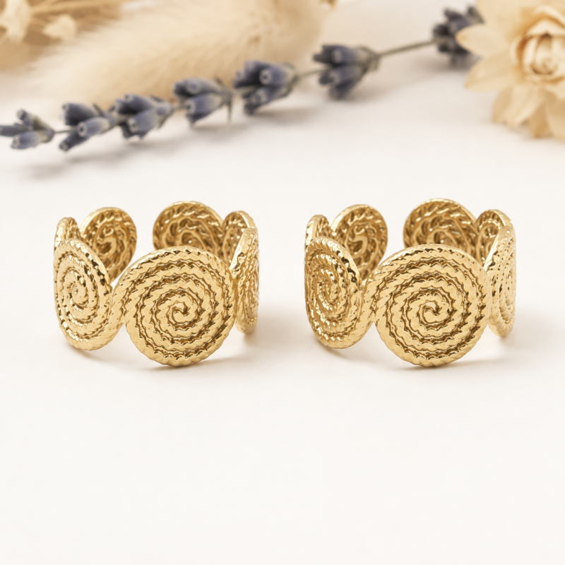livets spiral fingerring
