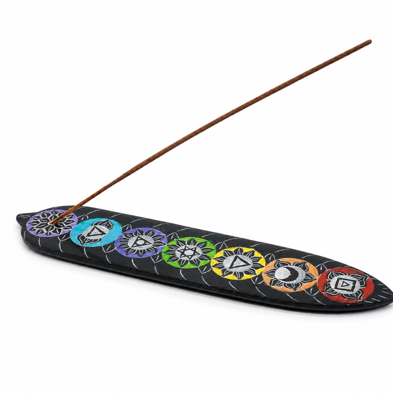7 chakra røgelsesholder